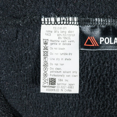 【Women's M ブラック系】 Karrimor ( カリマー ) ロナ ウィメンズ ロング スカート Rona W's Long Skirt ポリエステル 1510W-171 Women's ポーラテック・サーマル・プロ スカート ボトムス ウェア - 【公式】2ndGEAR（セカンドギア）Webショップ【登山用品・アウトドア用品専門 買取販売店】
