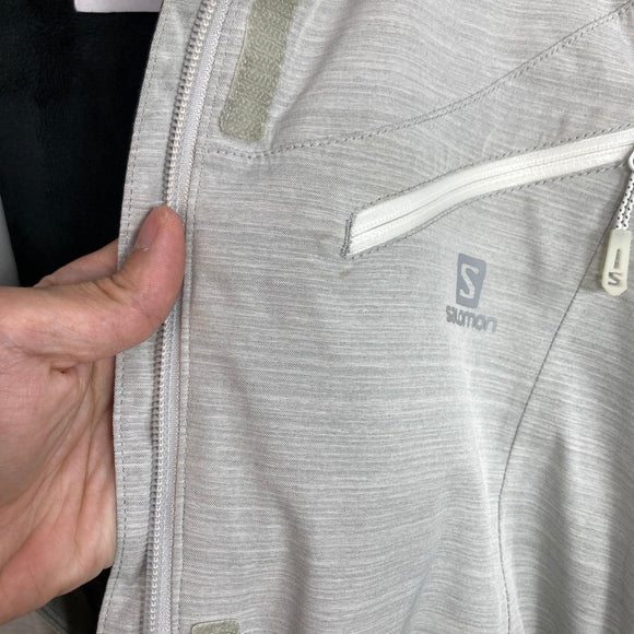 【Women's L グレー系】 Salomon ( サロモン ) ファンタジー ジャケット Fantasy Jacket スキージャケット ポリエステル ウェア トップス アウター ジャケット 化繊インサレーション z00059173  化繊インサレーション アウタ