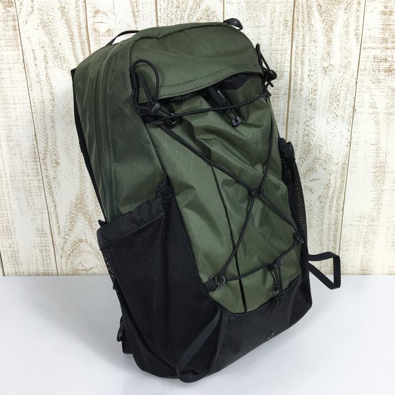 [OneSize 绿色] Ridge Mountain Gear 一英里 16L 背包背包深橄榄色背包容量 [~29L] 背包袋存储