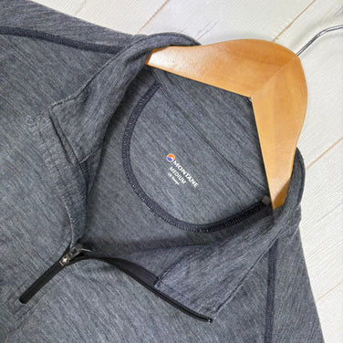【Men's M グレー系】 Montane ( モンテイン ) プリミノ 140 ジップネック Primino 140 Zip Neck メリノウール ウェア トップス インナー シャツ ロングスリーブシャツ ウール z00057985  ウール ロングスリーブ