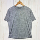【Men's M グレー系】 2019 Patagonia ( パタゴニア ) キャプリーン クール デイリー シャツ Cap Cool Daily Shirt FEA ポリエステル ウェア トップス インナー シャツ ショートスリーブTシャツ クルーネック 化繊-1