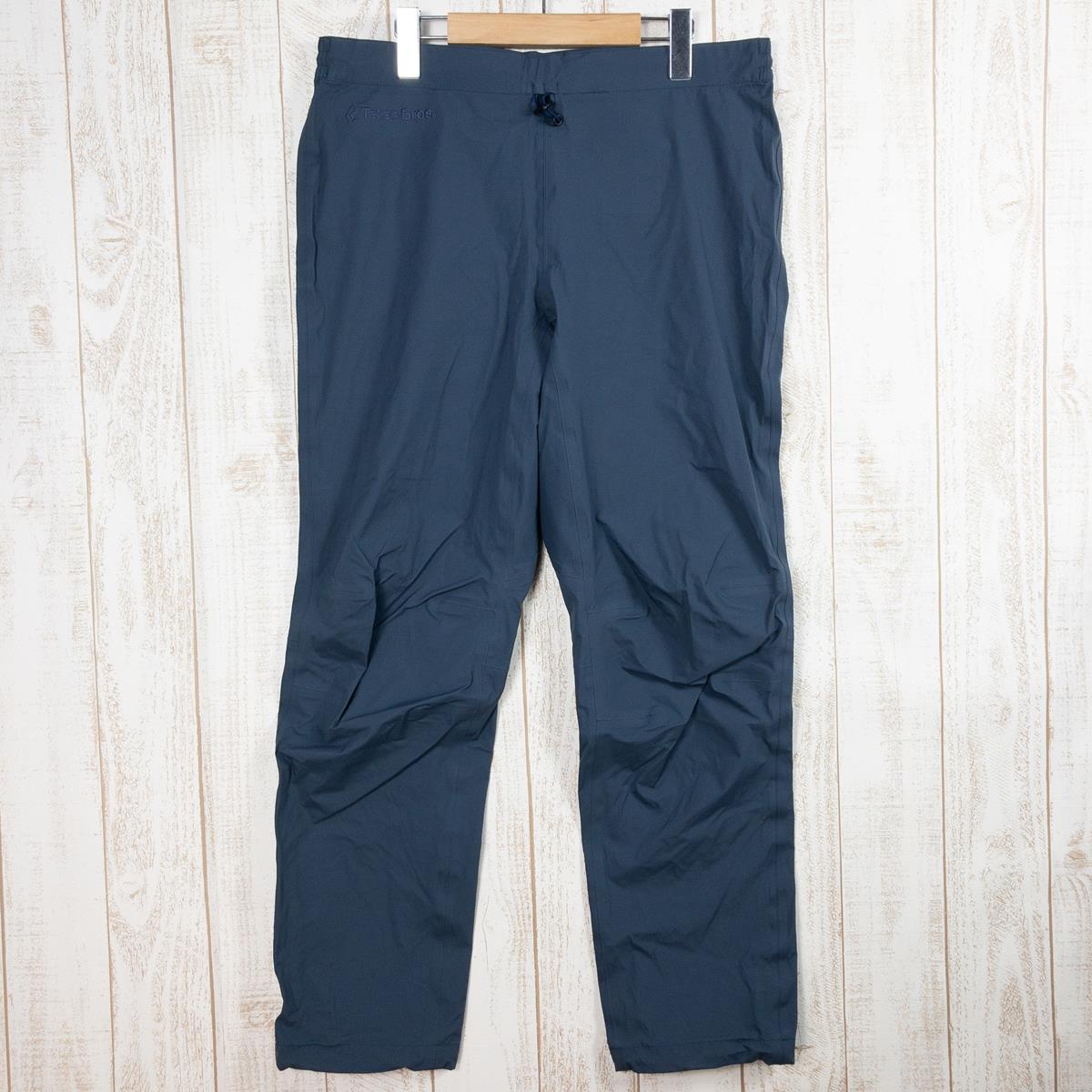 [男女通用 M 海军蓝] Teton Bros Breath Pants 2.0 Breath Pant 2.0 Rain Shell Aquabreath 防水透气机械弹力 TB211-44M 亚洲男女通用蓝色近夜