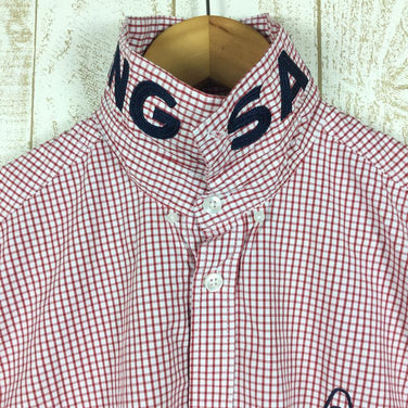 【Men's M レッド系】Sailracing ( セイルレーシング ) ボタンダウン チェック シャツ International Men's 化繊 ロングスリーブシャツ インナー シャツ トップス ウェア - 【公式】2ndGEAR（セカンドギア）Webショップ【登山用品・アウトドア用品専門 買取販売店】