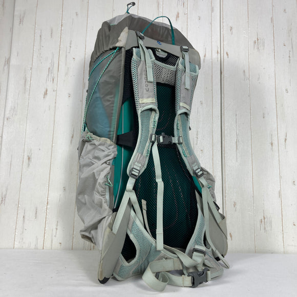 【Women's M グレー系】 Osprey ( オスプレー ) ルミナ 45 Lumina 45 シアンシルバー ウルトラライト エアスピード ナノフライ ナイロン バッグ ストレージ バックパック 容量【30L～54L】 z00061746 シアンシルバー 容量