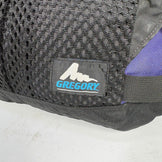 【M パープル系】 1994 Gregory ( グレゴリー ) スリック ロック Slick Rock 青タグ 旧タグ 生産終了モデル 入手困難 ビンテージ コーデュラナイロン製 ナイロン バッグ ストレージ ウエストバッグ ヒップパック z00058