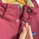 【Men's L レッド系】 2022 Patagonia ( パタゴニア ) イスマス パーカ Isthmus Parka SEQR (Sequoia Red) 化繊中綿 フリース裏地 耐久撥水 ナイロン ウェア トップス アウター ジャケット  z000614-6