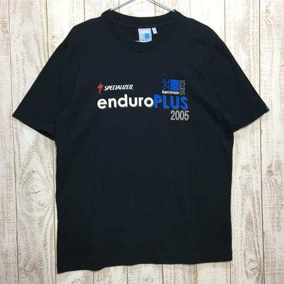 【Men's L ブラック系】 Karrimor ( カリマー ) エンデューロプラス2005 Enduro Plus 2005 スポンサー Tシャツ スペシャライズド ガーミン トピーク 等 入手困難 Men's 化繊 ショートスリーブTシャツ クルーネック イ - 【公式】2ndGEAR（セカンドギア）Webショップ【登山用品・アウトドア用品専門 買取販売店】