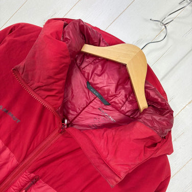 【Men's L レッド系】 Mammut ( マムート ) ライム プロ インサレーション ハイブリッド フーデッド ジャケット Rime Pro IN Hybrid Hooded Jacket ダウン ウェア トップス アウター ジャケット ダウンインサレーシ