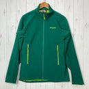 【Men's S グリーン系】 2015 Patagonia ( パタゴニア ) アズ ハイブリッド ジャケット Adze Hybrid Jacket HNT ソフトシェル ポリエステル ウェア トップス アウター ジャケット フリース ポーラテック・ウィンドブロッ-1