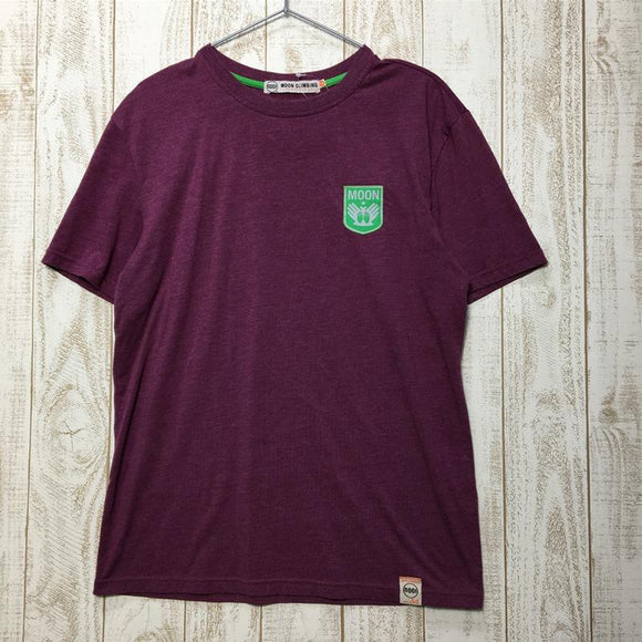 【Men's M パープル系】 Moon Climbing ( ムーン クライミング ) コットン ポリ クイックドライ Tシャツ International Men's コットン ショートスリーブTシャツ クルーネック インナー シャツ トップス ウェア - 【公式】2ndGEAR（セカンドギア）Webショップ【登山用品・アウトドア用品専門 買取販売店】