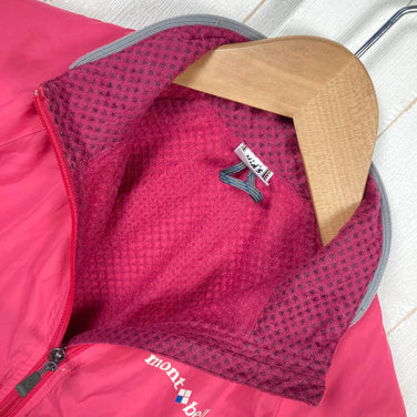 [Kid's 100 Pink] Montbell Light Shell Jacket, Nylon Windshell Jacket, z00054035, Outerwear Top