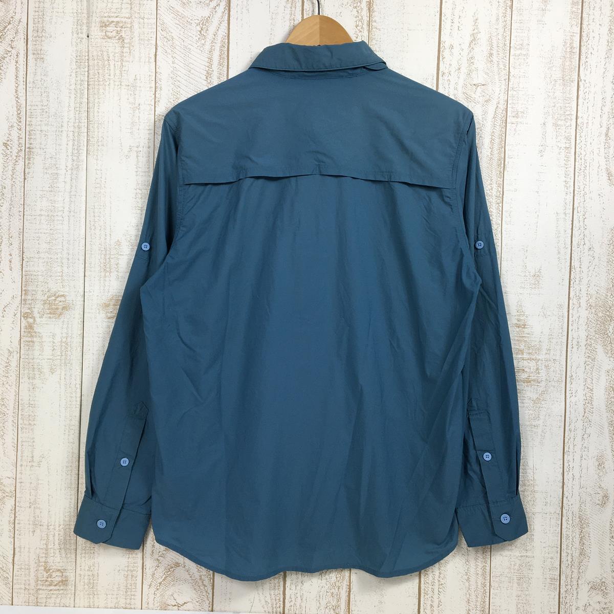 【Men's M ブルー系】 Mountain Hardwear ( マウンテンハードウェア ) コア プレシェル シャツ Kor Preshell Shirt ウィンドシェル OE1242 Men's 336 Cloudburst 化繊 ロングスリーブシャツ イ