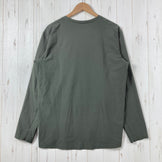 【Men's M グリーン系】 Houdini ( フーディニ ) カバー クルー Cover Crew ポリエステル ウェア トップス インナー シャツ ロングスリーブTシャツ クルーネック 化繊 z00059685  化繊 ロングスリーブTシャツ クルーネック