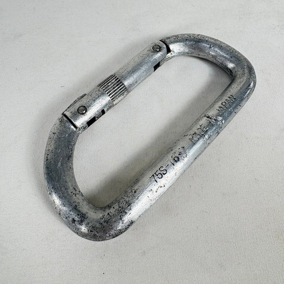 【OneSize シルバー系】 1970s Evernew ( エバニュー ) ヴィンテージ カラビナ 4個セット Vintage Carabiner 4-Piece Set PIONEER刻印 スクリューロック混在 ロッククライミングギア z00061781  ロ