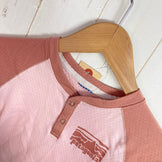 【Baby's 3T ピンク系】 2020 Patagonia ( パタゴニア ) キャプリーン ミッドウェイト ヘンリー Capilene Midweight Henley FRRS ポリエステル ウェア トップス インナー シャツ ロングスリーブTシャツ クルーネ