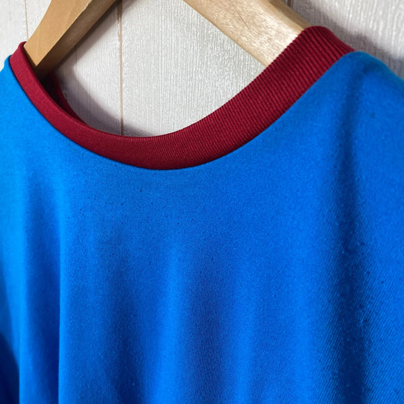 【Men's M ブルー系】 Millet ( ミレー ) ツートンカラー ポケットティー ポリエステル ウェア トップス インナー シャツ ショートスリーブTシャツ クルーネック 化繊 z00057777  化繊 ショートスリーブTシャツ クルーネック インナー