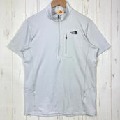 【Men's S グレー系】 The North Face ( ザ・ノースフェイス ) ショート スリーブ フラッシュドライ スリーディー ジップ アップ Short Sleeve Flashdry 3D Zip Up ポリエステル ウェア トップス インナー シ