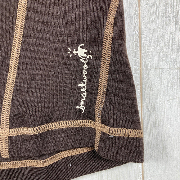 【Men's S ブラウン系】 Smartwool ( スマートウール ) メリノ ロングスリーブ クルー Merino Longsleeve Crew メリノウール ウェア トップス インナー シャツ ロングスリーブTシャツ クルーネック ウール z0005940