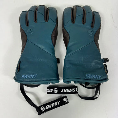 Men's Medium Navy Swany Alaska AV / LTD Leather Gloves with GORE-TEX (Gore-Tex) z00053581 AV / LTD Gloves
