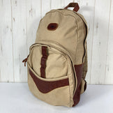 【Unisex OneSize ベージュ系】 2000s Kiva Designs ( キバデザイン ) コットンキャンバス × バイソンレザー デイパック Cotton Canvas Bison Leather Daypack 生産終了モデル 入手困難 バッグ ストレージ バッ