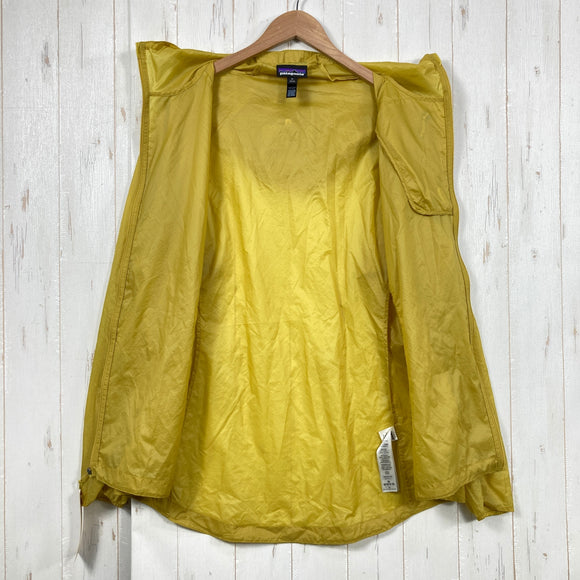 【Women's XL イエロー系】 2025 Patagonia ( パタゴニア ) フーディニ ジャケット Houdini Jacket BNLG ( Bundle Green ) 耐久撥水 パッカブル リップストップ ナイロン ウェア トップス アウター ジャケット