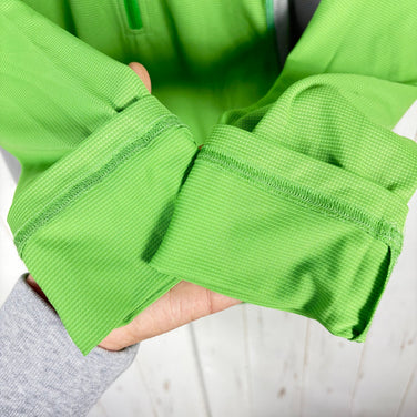 【Women's L グリーン系】 Finetrack ( ファイントラック ) ドラウト エア ジップネック Drought Air Zip Neck ポリエステル ウェア トップス インナー シャツ ロングスリーブシャツ 化繊 z00055025  化繊 ロングスリ