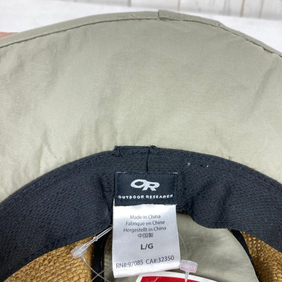 【L ベージュ系】 Outdoor Research ( アウトドアリサーチ ) パピルス ブリム サンハット Papyrus Brim Sun Hat Khaki 生産終了モデル 入手困難 ウェア ウェア小物 ヘッドウェア ハット z00054331