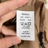 【Unisex S ベージュ系】 Ridge Mountain Gear ( リッジマウンテンギア ) マウンテン スモック Mountain Smock Desert Dune z00058954 Desert Dune ウィンドシェル アウター ジャケット トップ