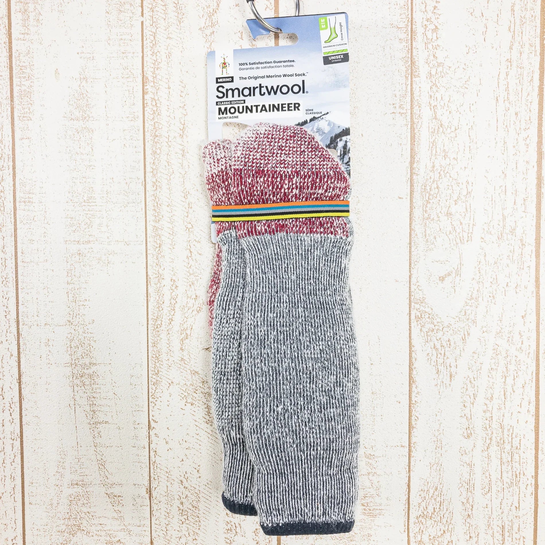 【Unisex M ネイビー系】 Smartwool ( スマートウール ) マウンテニア クラシック マキシマム クッション クルー Mountaineer Classic Maximum Cushion Crew チャコール メリノウール ウェア ウェア小物 ソッ - 【公式】2ndGEAR（セカンドギア）Webショップ【登山用品・アウトドア用品専門 買取販売店】