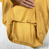 Montbell Breeze Span T 恤，男式中号，黄色，涤纶，短袖圆领，合成纤维，短袖 T 恤，...