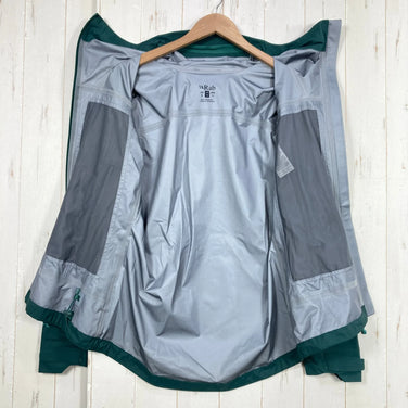 【Women's L Green Series】 Rab Firewall Light Jacket Women's QWG-93 Green Slate z00058290 Green Slate Rain Shell Outerwear