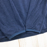 【Men's L ネイビー系】 Nanga ( ナンガ ) メリノウール インナー ロングスリーブ ティー Merino Wool Long Sleeve Tee メリノウール Asian Men's ウール ロングスリーブTシャツ クルーネック インナー シャツ - 【公式】2ndGEAR（セカンドギア）Webショップ【登山用品・アウトドア用品専門 買取販売店】