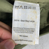 【Unisex OneSize グリーン系】 Fjallraven ( フェールラーベン ) ギア バッグ ラージ Gear Bag Large G-1000 HeavyDuty 4L ポリエステル バッグ ストレージ パッキングサック スタッフサック インナーポーチ z0006