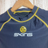 【Men's S ブラック系】 Skins ( スキンズ ) コンプレッションアンダーシャツ ナイロン ウェア トップス インナー シャツ ロングスリーブTシャツ クルーネック 化繊 z00051874 化繊 ロングスリーブTシャツ クルーネック インナー シャツ - 【公式】2ndGEAR（セカンドギア）Webショップ【登山用品・アウトドア用品専門 買取販売店】