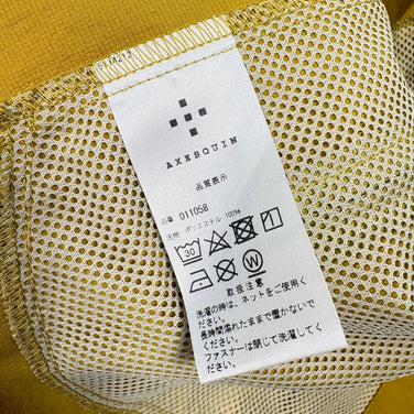 【Women's S Gold】 Axesquin Women's S/S Ventilation Shirt 11058 Golden Yellow z00058210 Golden Yellow