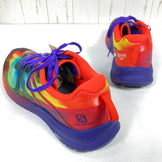 Men's Size 27.0cm Navy Salomon Odyssey Triple Crown Magic in Cherry Tomato / Deep Blue / Sulphur Spring (Discontinued Model)