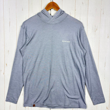 【Men's S グレー系】 Montbell ( モンベル ) メリノ ウール プラス ライト パーカ Merino Wool Plus Light Parka メリノウール ウェア トップス インナー シャツ フーディ ウール z00055375  ウール フ