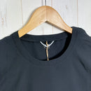 【Unisex M ブラック系】 Houdini ( フーディニ ) ウェザー ティー Weather Tee 159784 true black z00058236 true black 化繊 ショートスリーブTシャツ クルーネック インナー シャツ トップス ウェ-2