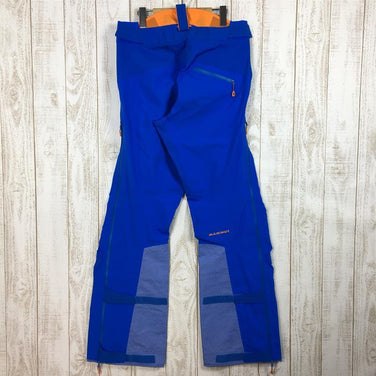 【Men's 46 ブルー系】Mammut ( マムート ) ノードヴァンド プロ ハードシェル パンツ Nordwand Pro Hs Pants アイガーエクストリーム ゴアテックスプロ ノードワンド 1020-12040 International Men's ハードシェル ロングパンツ ボトムス ウェア - 【公式】2ndGEAR（セカンドギア）Webショップ【登山用品・アウトドア用品専門 買取販売店】