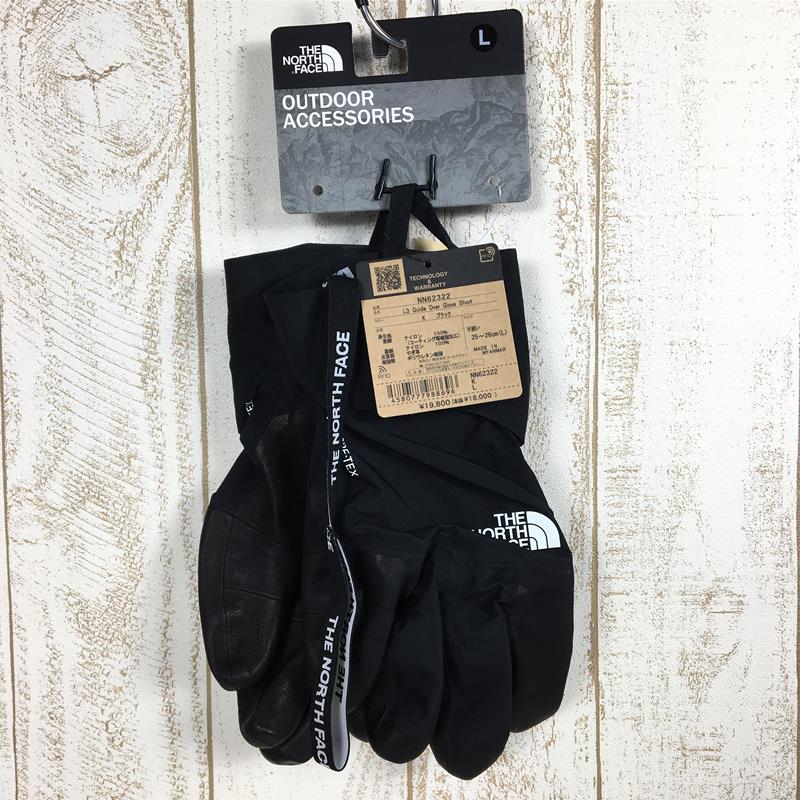 [男女通用 L 黑色] The North Face L3 Guide Over Glove Short L3 Guide Over Glove Short Gore-Tex NN62322 男女通用 K 黑色手套