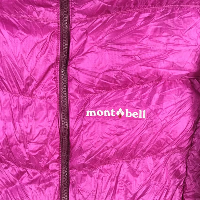 [Women's S Purple] Montbell Alpine Down Parka 800Fp Ex Down Jacket 1101408 Asian Women's DKFS Dark Fuchsia Down Insulation Outer Jacket Tops Wear