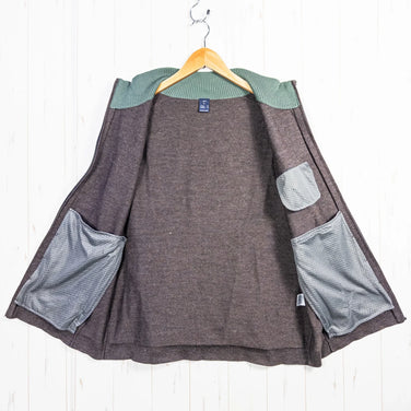 【Men's L ブラウン系】 Montbell ( モンベル ) スーパーメリノウール ミッテルレギ フルジップ セーター Super Merino Wool Mittellegi Full Zip Sweater ウール ウェア トップス アウター ジャケット - 【公式】2ndGEAR（セカンドギア）Webショップ【登山用品・アウトドア用品専門 買取販売店】