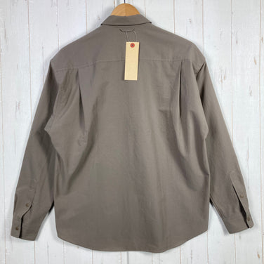 【Men's S ベージュ系】 Ridge Mountain Gear ( リッジマウンテンギア ) ベーシックロングスリーブシャツ ポリエステル ウェア トップス インナー シャツ ロングスリーブシャツ 化繊 z00054859  化繊 ロングスリーブシャツ イン