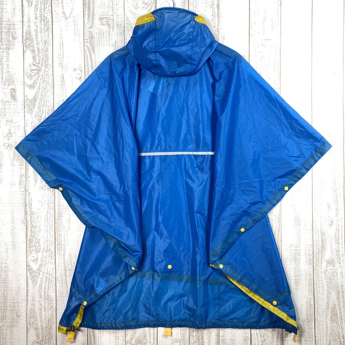 【Kid's 125 ブルー系】 Montbell ( モンベル ) トレッキング レインポンチョ キッズ Trekking Rain Poncho Kid'S ハイドロプロ レインウェア 1128285 Asian Kid's SKB Sky Blue レインシェル