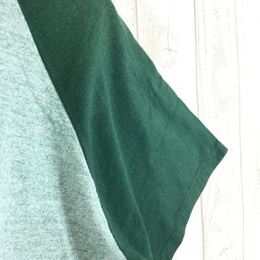 【Men's XL グリーン系】 80S Longs Peak ラグラン ヘザー Tシャツ 希少なアウトドアTシャツ ビンテージ International Men's 化繊 ショートスリーブTシャツ クルーネック インナー シャツ トップス ウェア - 【公式】2ndGEAR（セカンドギア）Webショップ【登山用品・アウトドア用品専門 買取販売店】