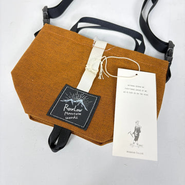 【OneSize ブラウン系】 Rawlow Mountain Works ( ロウロウマウンテンワークス ) チビチビ トート Tibi Tibi Tote ナイロン バッグ ストレージ サコッシュポーチ z00056717  サコッシュポーチ バッグ ストレージ - 0