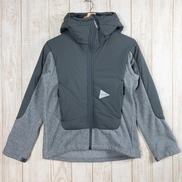 【Women's S グレー系】 And Wander ( アンドワンダー ) トップ フリース ジャケット Top Fleece Jacket フーディ ポーラテック フリース プリマロフト インサレーションジャケット AW83-JT636 Asian Women' - 【公式】2ndGEAR（セカンドギア）Webショップ【登山用品・アウトドア用品専門 買取販売店】