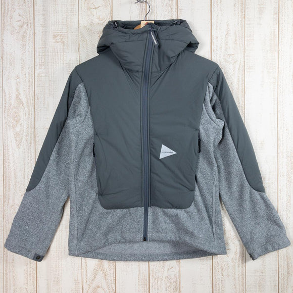 【Women's S グレー系】 And Wander ( アンドワンダー ) トップ フリース ジャケット Top Fleece Jacket フーディ ポーラテック フリース プリマロフト インサレーションジャケット AW83-JT636 Asian Women' - 【公式】2ndGEAR（セカンドギア）Webショップ【登山用品・アウトドア用品専門 買取販売店】