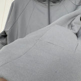 【Men's S グレー系】 Goldwin ( ゴールドウィン ) パワー ストレッチ ジップ フーディー Power Stretch Zip Hoodie POLARTEC Power Stretch Pro ストレッチフリース ポリエステル ウェア トップス