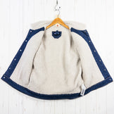 2021款巴塔哥尼亚男士小号海军蓝绒毛内衬卡车司机夹克 ORSD（已停产，难寻）牛仔布和有机棉外套